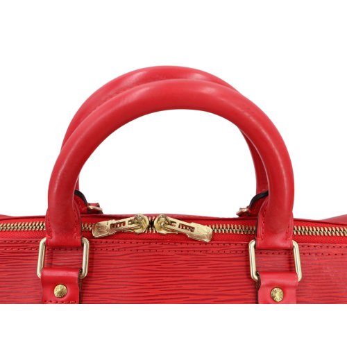 Louis Vuitton Keepall 50 Epi Leder Rot Louis Vuitton Louis Vuitton 14