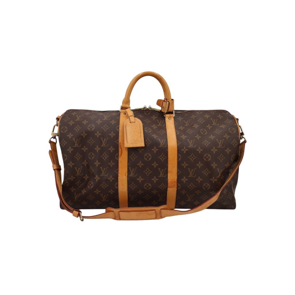 Louis Vuitton Keepall Bandouliere 50 Monogram Canvas Carrier bags Keepall Bandouliere