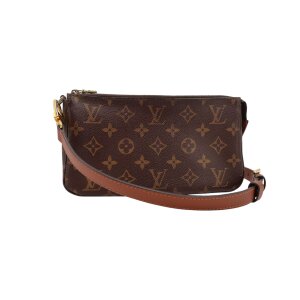 Louis Vuitton Leder Schulterriemen Braun Louis Vuitton Louis Vuitton 18