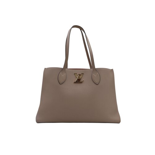 Louis Vuitton Lockme Shopper Greige Handtaschen Louis Vuitton 4