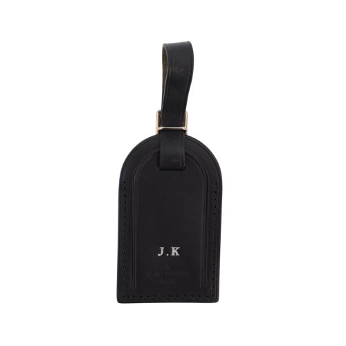 Louis Vuitton Luggage Tag Black Accessories Louis Vuitton