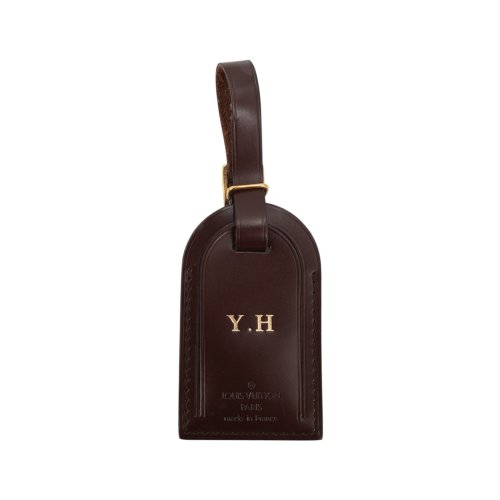 Louis Vuitton Luggage Tag Taschenanhänger Braun Louis Vuitton Louis Vuitton
