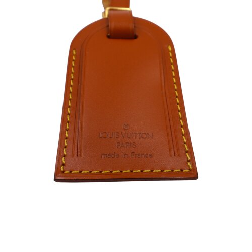 Louis Vuitton Luggage Tag Kofferanhänger mit Poignet Braun Louis Vuitton Louis Vuitton 6