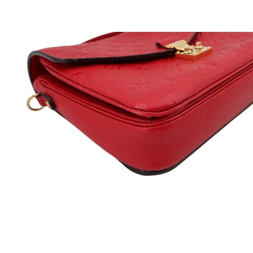 Louis Vuitton Pochette Metis Empreinte Scarlet Red Carrier bags Louis Vuitton 12