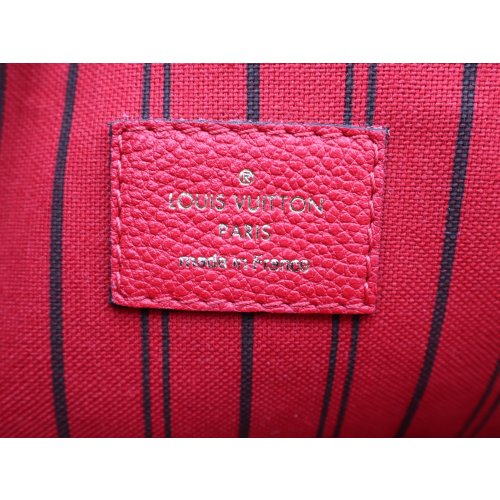 Louis Vuitton Pochette Metis Empreinte Scarlet Red Carrier bags Louis Vuitton 17