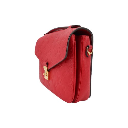 Louis Vuitton Pochette Metis Empreinte Scarlet Red Carrier bags Louis Vuitton 8