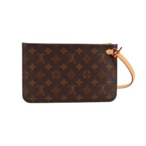 Louis Vuitton Neverfull Pochette Monogram Canvas Handtaschen Louis Vuitton 15