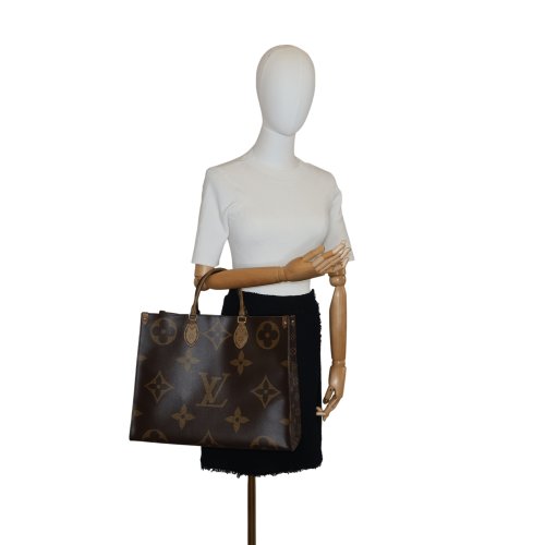 Louis Vuitton Onthego GM Monogram Reverse Canvas Carrier bags Louis Vuitton 6