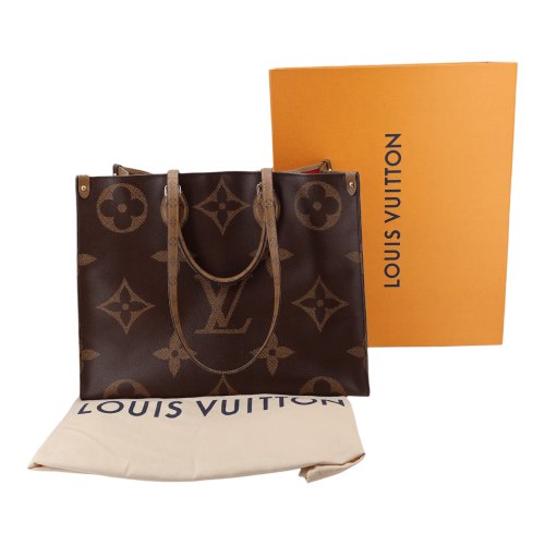 Louis Vuitton Onthego GM Monogram Reverse Canvas Handtaschen Louis Vuitton 7