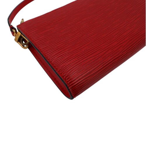 Louis Vuitton Pochette Accessoires Epi Rot Handtaschen Louis Vuitton 10
