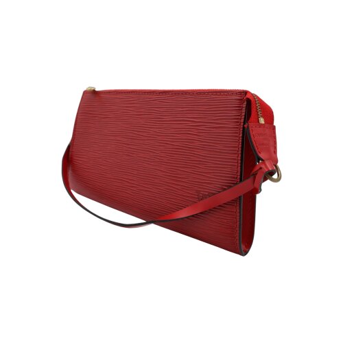Louis Vuitton Pochette Accessoires Epi Rot Handtaschen Louis Vuitton 6
