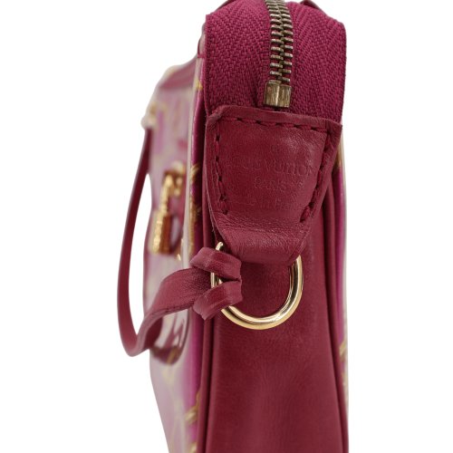 Louis Vuitton Pochette Accessoires Charms Fuchsia Handbags Louis Vuitton 13