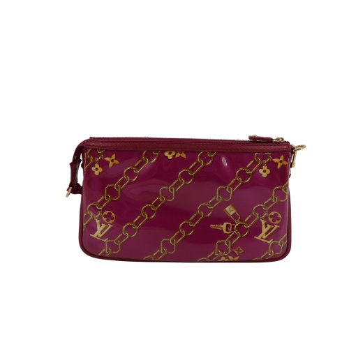Louis Vuitton Pochette Accessoires Charms Fuchsia Handbags Louis Vuitton 8