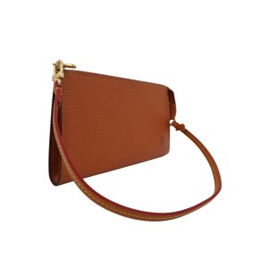 Louis Vuitton Pochette Accessoires Epi Cannelle Handtaschen Louis Vuitton 16