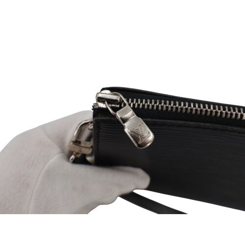 Louis Vuitton Pochette Accessoires Epi Schwarz Handtaschen Louis Vuitton 14