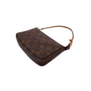 Louis Vuitton Pochette Accessoires Monogram Canvas Handtaschen Louis Vuitton 24