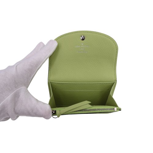 Louis Vuitton Rosalie Coin Empreinte Vert Noto Geldbörsen Louis Vuitton 10