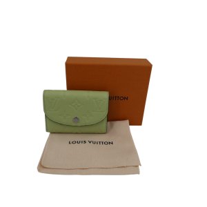 Louis Vuitton Rosalie Coin Empreinte Vert Noto Geldbörsen Louis Vuitton 14