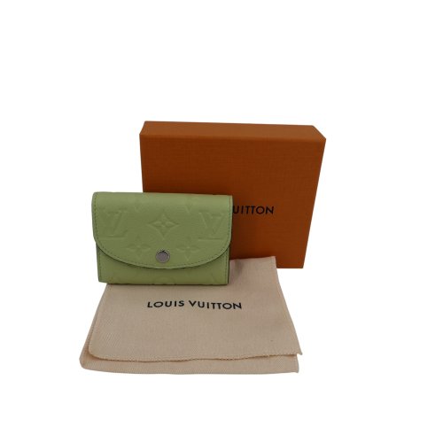Louis Vuitton Rosalie Coin Empreinte Vert Noto Geldbörsen Louis Vuitton 2