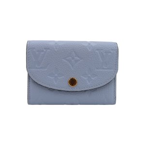 Louis Vuitton Rosalie Coin Empreinte Bleu Nuage Geldbörsen Louis Vuitton 13
