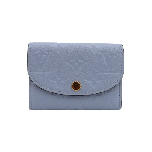 Louis Vuitton Rosalie Coin Empreinte Bleu Nuage Geldbörsen Louis Vuitton