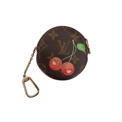 Louis Vuitton Rond Coin Murakami Cerise Geldbörsen Louis Vuitton 2