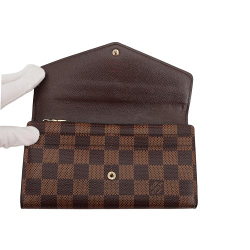Louis Vuitton Sarah Geldbörse Damier Ebene Geldbörsen Louis Vuitton 11