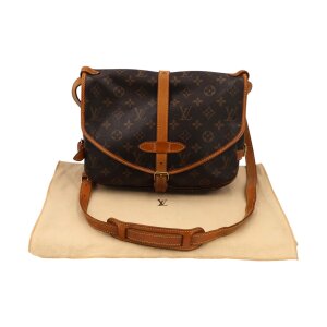 Louis Vuitton Saumur 30 Monogram Canvas Carrier bags Louis Vuitton 21