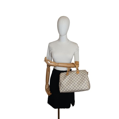 Louis Vuitton Speedy 30 Bandouliere Damier Azur Carrier bags Louis Vuitton 6