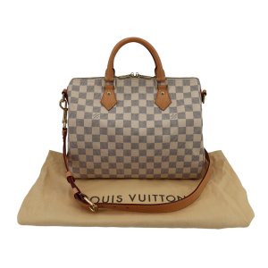 Louis Vuitton Speedy 30 Bandouliere Damier Azur Handtaschen Louis Vuitton 25