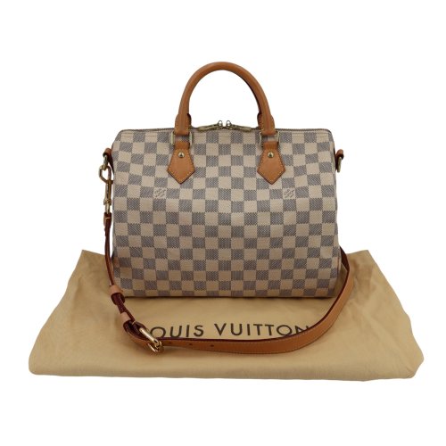 Louis Vuitton Speedy 30 Bandouliere Damier Azur Handtaschen Louis Vuitton 7