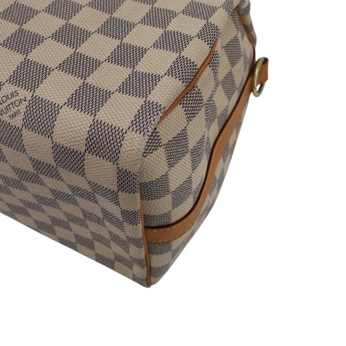 Louis Vuitton Speedy 30 Bandouliere Damier Azur Handtaschen Louis Vuitton 14