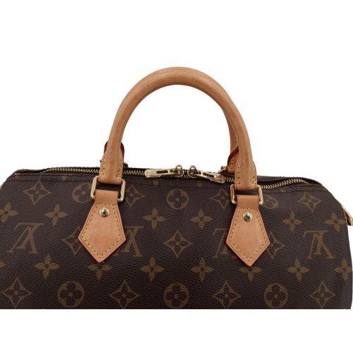Louis Vuitton Speedy 30 Bandouliere Monogram Canvas Carrier bags Louis Vuitton 15