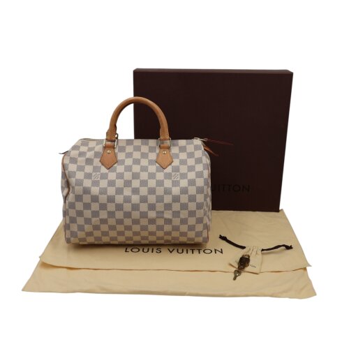Louis Vuitton Speedy 30 Damier Azur Carrier bags Louis Vuitton 6