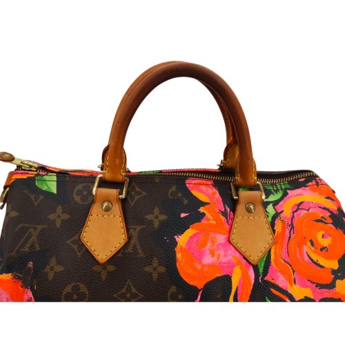 Louis Vuitton Speedy 30 Stephen Sprouse Roses Carrier bags Louis Vuitton 15