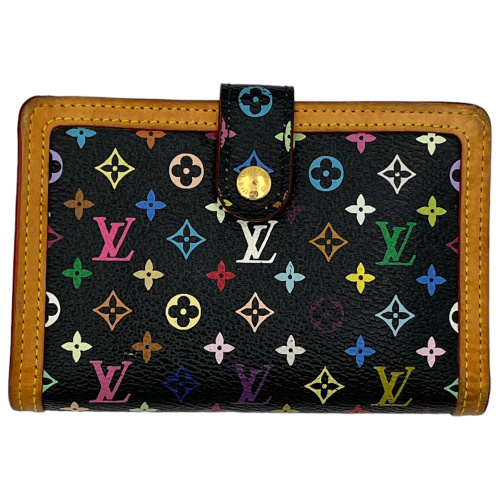 Louis Vuitton Viennois Multicolor Black Wallet Limited editions Louis Vuitton