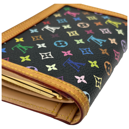 Louis Vuitton Viennois Multicolor Black Wallet Limited editions Louis Vuitton 14