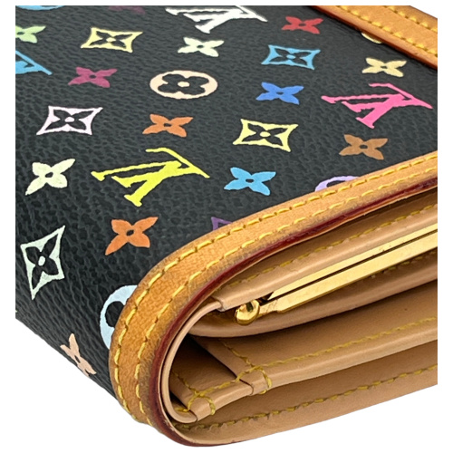 Louis Vuitton Viennois Multicolor Black Wallet Limited editions Louis Vuitton 11