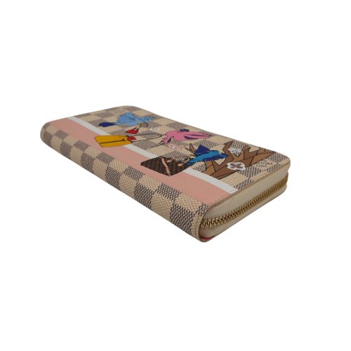 Louis Vuitton Damier Azur X-Mas 2018 Zippy Geldbörsen Louis Vuitton 8