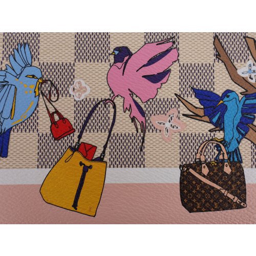 Louis Vuitton Damier Azur X-Mas 2018 Zippy Geldbörsen Louis Vuitton 9