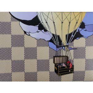 Louis Vuitton Zippy Illustre Balloon Damier Azur Geldbörse Geldbörsen Louis Vuitton 17