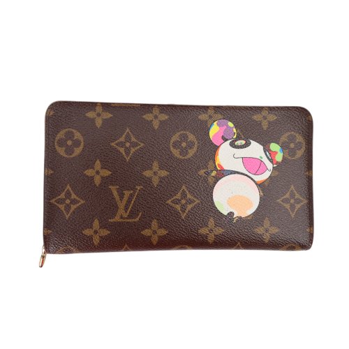 Louis Vuitton Zippy Murakami Panda Geldbörse Geldbörsen Louis Vuitton
