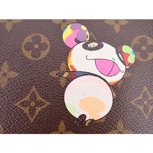 Louis Vuitton Zippy Murakami Panda Geldbörse Geldbörsen Louis Vuitton 8