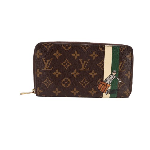 Louis Vuitton Zippy Organizer Groom Monogram Canvas Für Herren Louis Vuitton