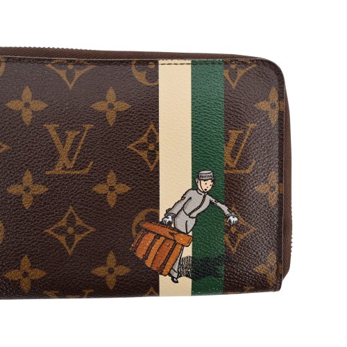 Louis Vuitton Zippy Organizer Groom Monogram Canvas Für Herren Louis Vuitton 8