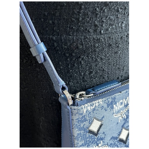 MCM Aren Jacquard Umhängetasche Kleine Taschen MCM 18