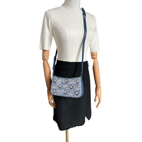 MCM Aren Jacquard Umhängetasche Kleine Taschen MCM 2