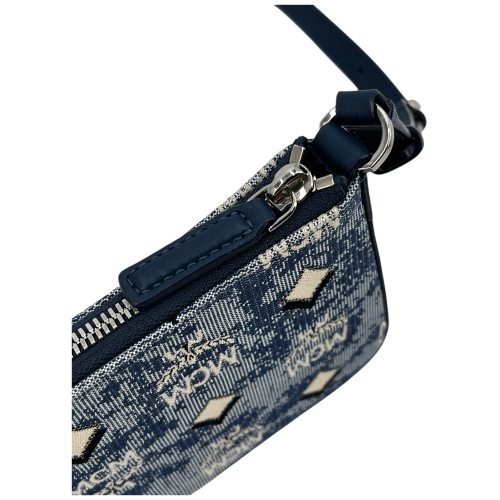 MCM Aren Jacquard Umhängetasche Kleine Taschen MCM 13