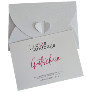 I Love Handbags Geschenkgutschein Geschenkgutschein 7