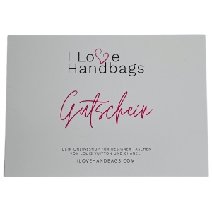 I Love Handbags Geschenkgutschein Geschenkgutschein 9